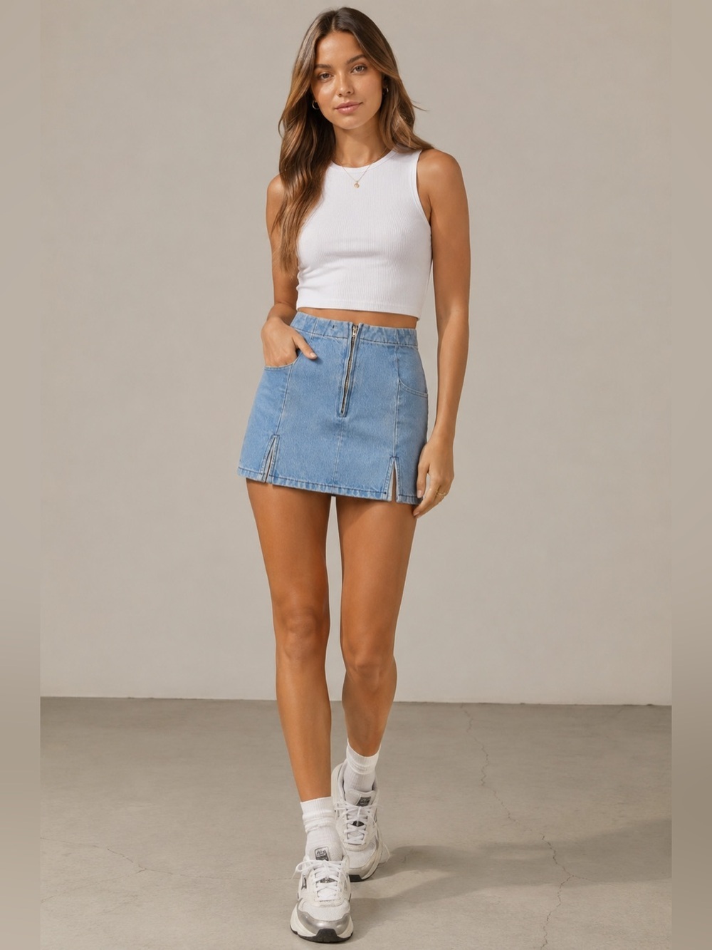 NWT Urban Outfitters Daisy Street
Denim Mini Skirt XS